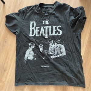 Abercrombie & Fitch Black The Beatles Revolver Graphic Tee